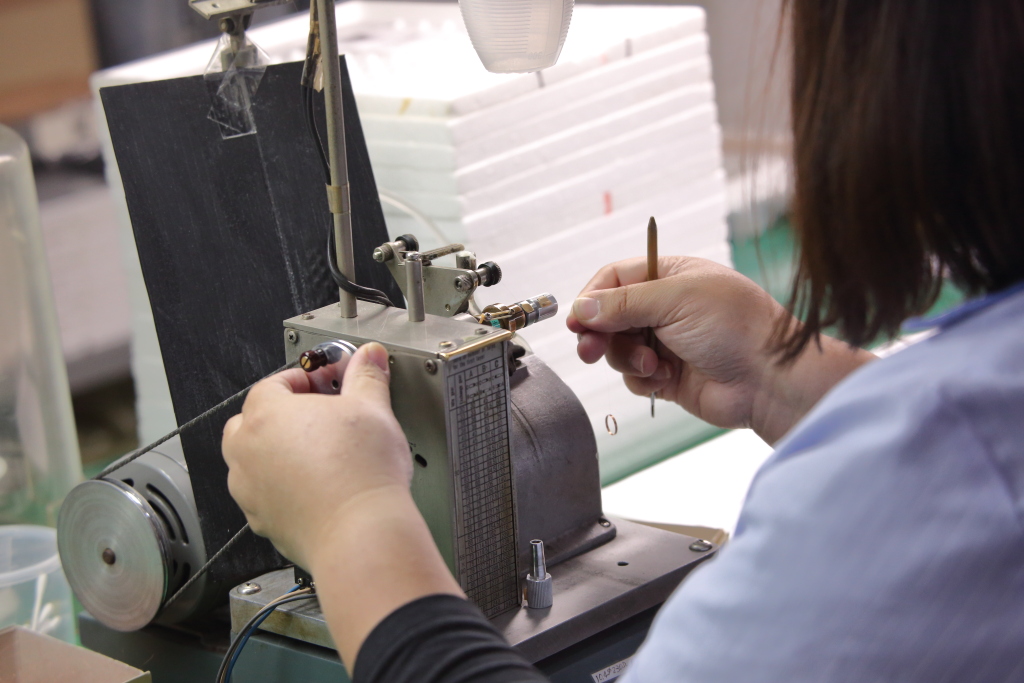 コイルの巻き取り１